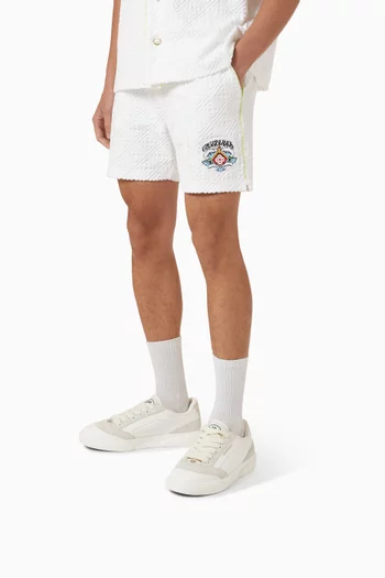Del Mar Sneakers in Leather & Textile