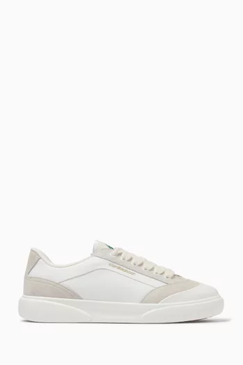 Del Mar Sneakers in Leather & Textile
