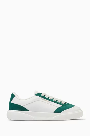 Del Mar Sneakers in Leather & Textile
