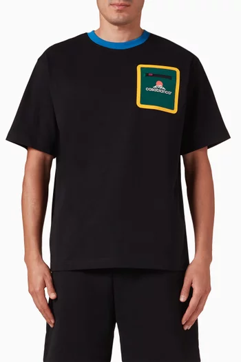 Montagne Technical Pocket T-shirt in Organic-cotton