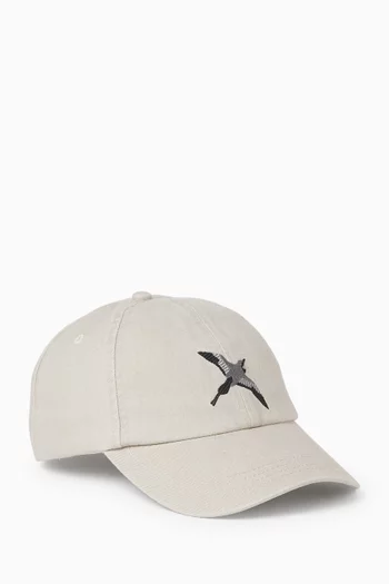 كاب مزين بطائر آكل النحل قطن