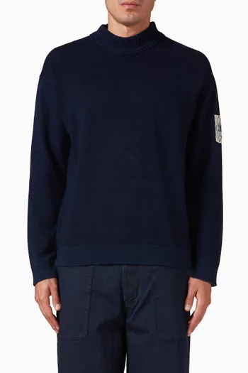 Turtle Neck Sweater in Cotton