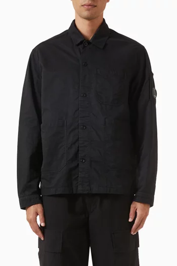 Chrome-R Lens Overshirt in Nylon