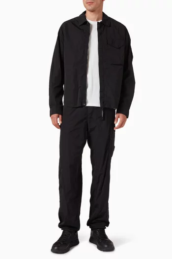 Overshirt in Chrome-R Nylon