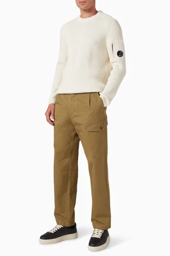 Cargo Pants in Cotton Gabardine