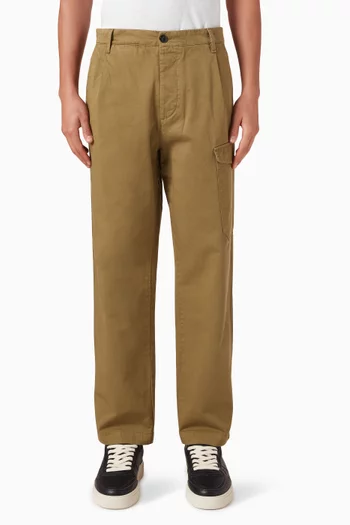 Cargo Pants in Cotton Gabardine