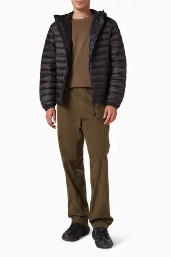 Cargo Pants in Chrome-R Nylon