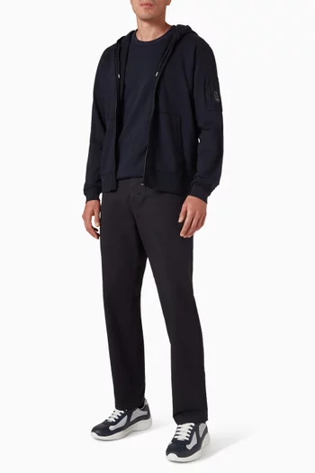 Pants in Cotton Gabardine