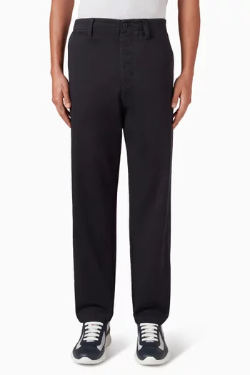 Pants in Cotton Gabardine