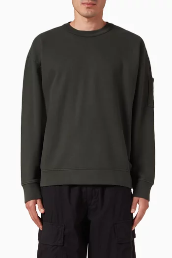 Crew Sweatshirt in Fleece