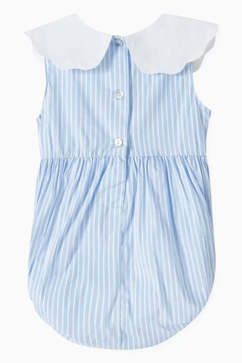 Striped Romper in Cotton