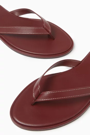 Melody Toe-post Sandals in Leather