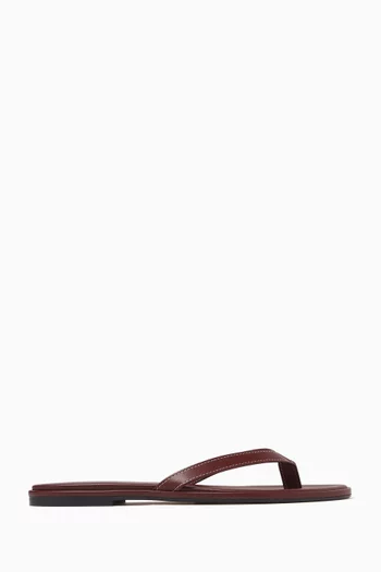 Melody Toe-post Sandals in Leather