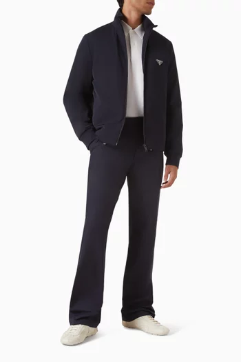 سويت شيرت بسحّاب قماش معالج