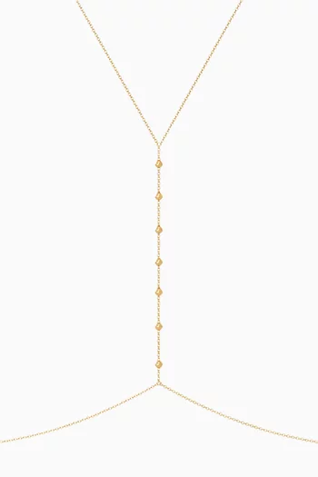 Vienna Body Chain in 18kt Gold