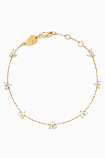 Constellation Britney Diamond Bracelet in 18kt Gold