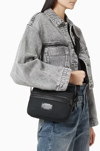 One Shoulder Bag in Faux Leather