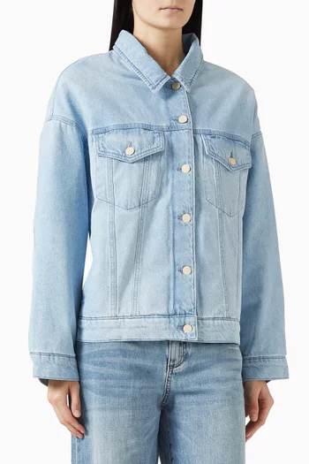 Bomber Jacket in Denim