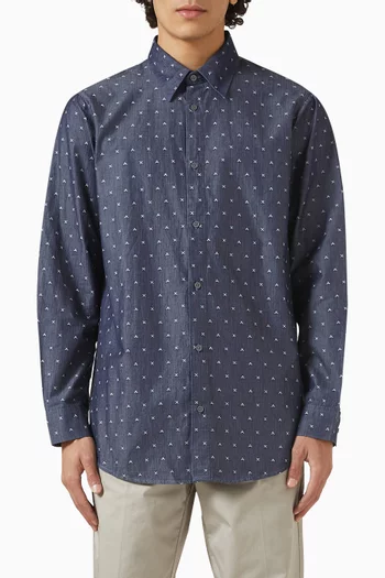 Logo Shirt in Cotton