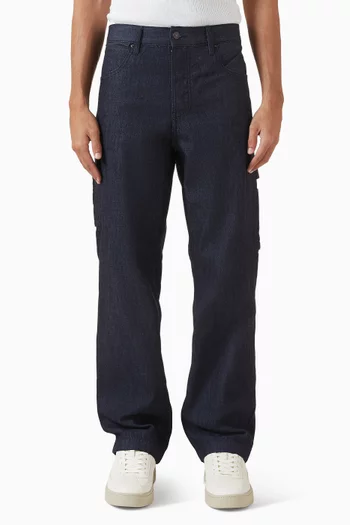 Straight-leg Jeans in Denim