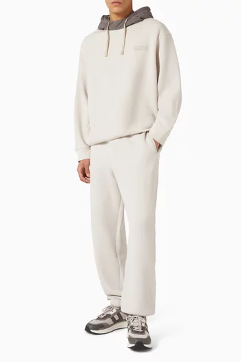 Cozy Lab Logo Sweatpants in Cotton-blend