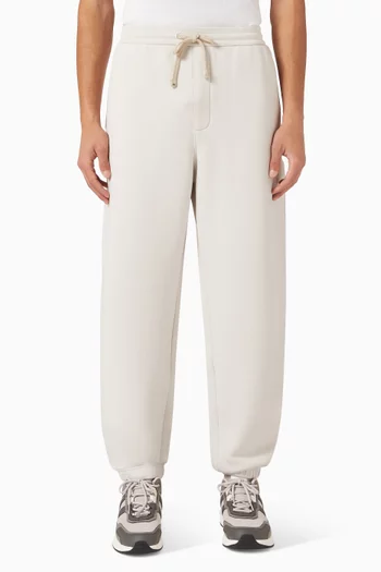 Cozy Lab Logo Sweatpants in Cotton-blend