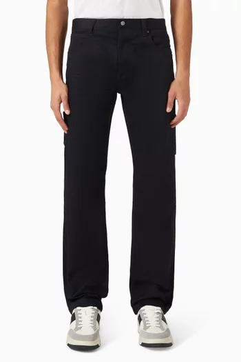 Straight-leg Jeans in Denim