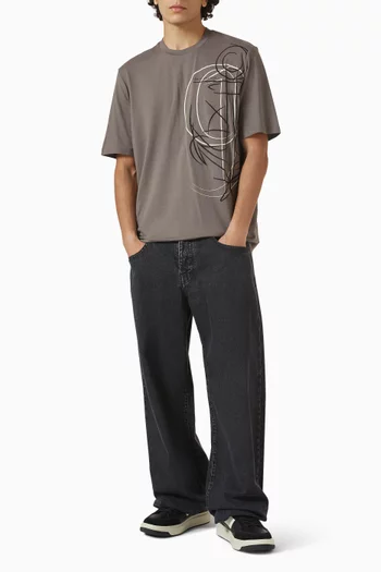 Logo T-shirt in Cotton