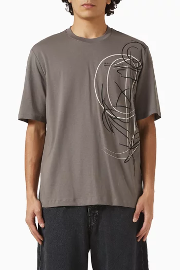 Logo T-shirt in Cotton