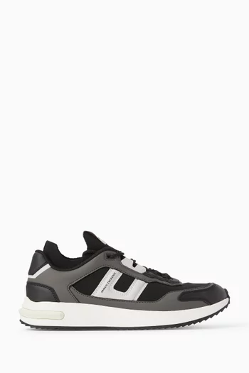 Dusseldorf Sneakers in Mesh & Faux Leather