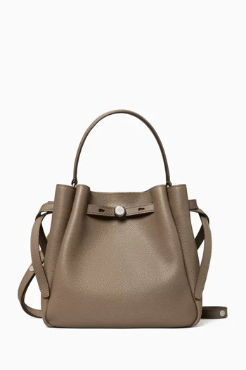 Romy Bucket Bag in Leather