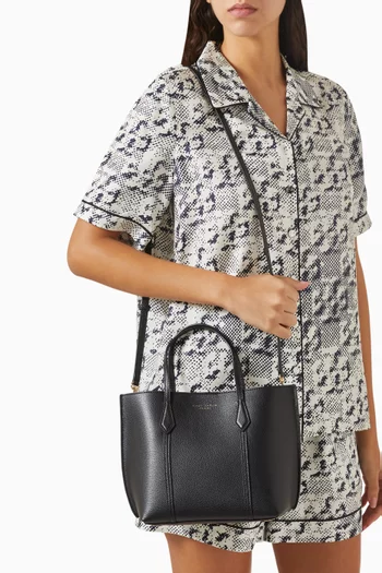 Small Perry Tote Bag in Leather