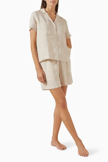 Sicily 1 Pyjama Set in Linen