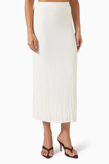 Jospehine Knit Skirt in Eco Viscose Blend