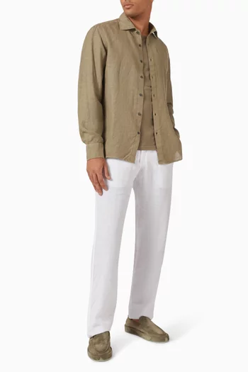 T-shirt in Linen