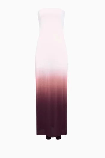 Gradient Jumpsuit in Jersey