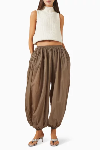 Balloon Pants in Nylon