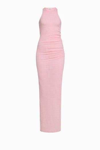 Gingham Tank Maxi Dress