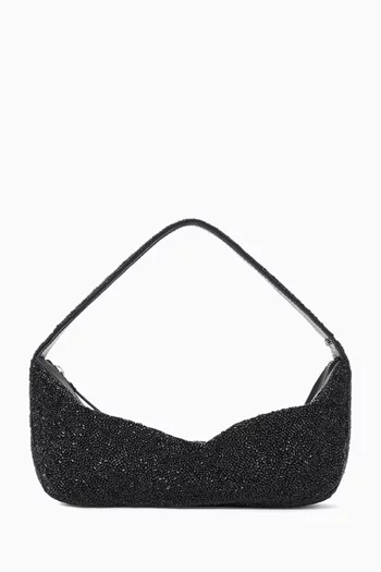 Demy Convertible Beaded Shoulder Bag