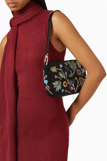 Timmy Convertible Beaded Shoulder Bag