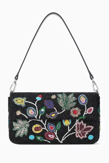 Timmy Convertible Beaded Shoulder Bag