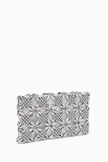 Rhea Clutch in Glass Beads