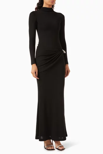 Margaret Dress in Interlock Knit