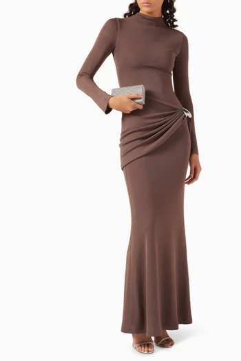 Margaret Dress in Interlock Knit
