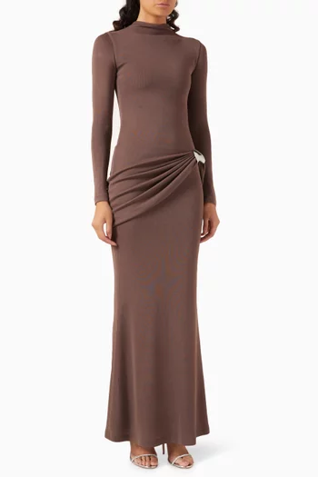 Margaret Dress in Interlock Knit
