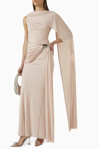 Helena Dress in Stretch Crepe Knit