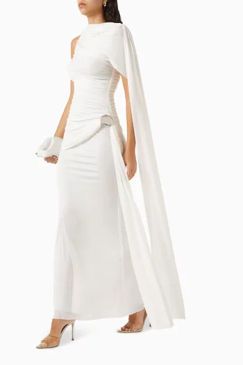 Helena Dress in Stretch Crepe Knit