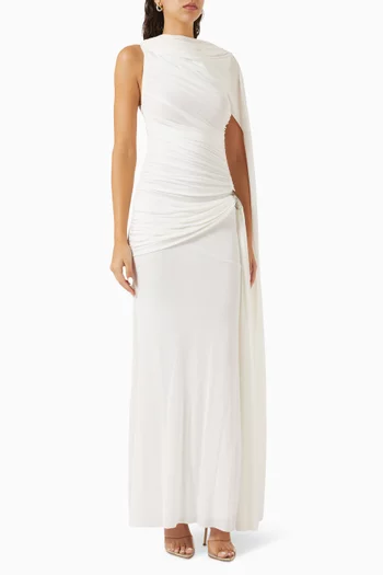 Helena Dress in Stretch Crepe Knit