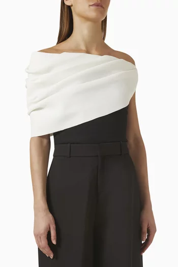 Lidia Top in Crepe