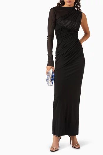 Cdam28 Dress in Stretch Crepe Knit